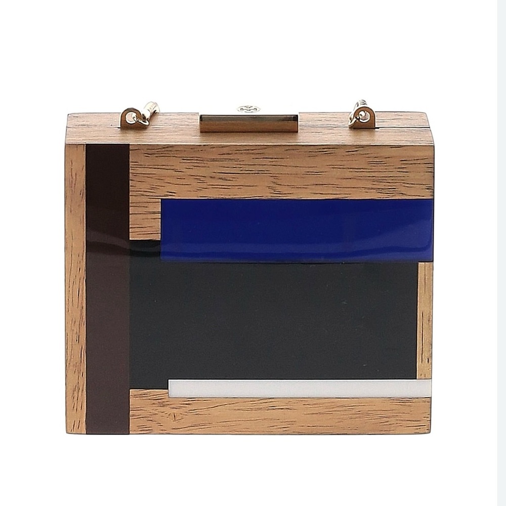 Troy Burch Color Cube Minaudière Clutch